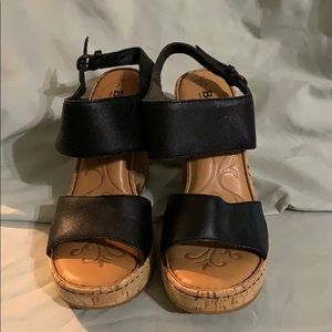 Born Hand Crafted Footwear Wedge Heals
